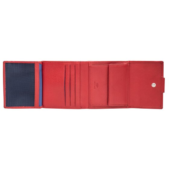 Maître Kirschroth Dalene Geldbörse RFID Schutz Leder 10 cm