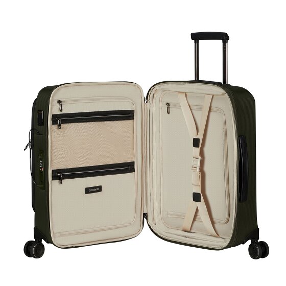 Samsonite Splendix 4 Rollen Kabinentrolley 55 cm mit Dehnfalte