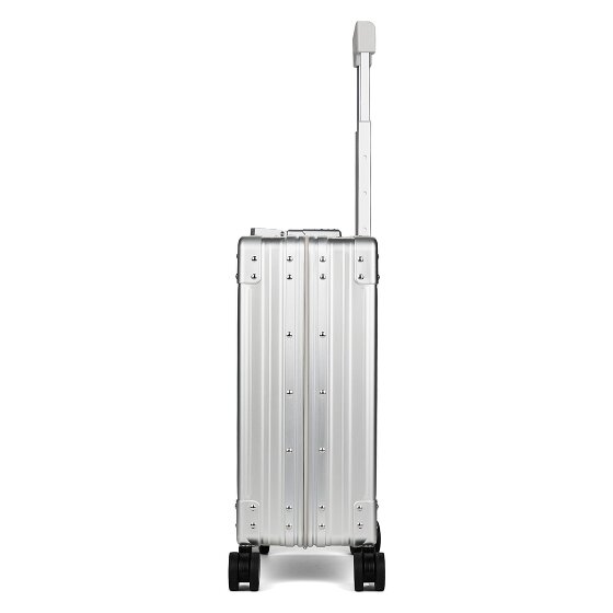 Aleon Business 4-Rollen Kabinentrolley Aluminium 50 cm Laptopfach