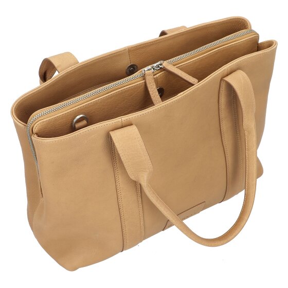 Burkely Soft Skylar Schultertasche Leder 36 cm Laptopfach