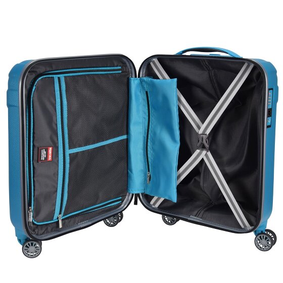 Travelite Vector 2.0 4-Rollen Kabinentrolley 55 cm