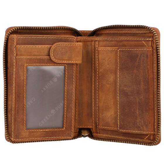Greenburry Vintage Geldbörse Leder 12.5 cm