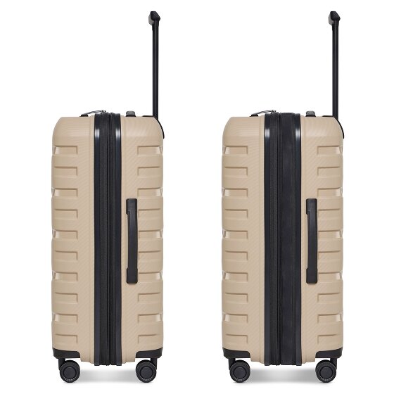 Smartbox Edition 01 4 Rollen Kofferset 3-teilig mit Dehnfalte