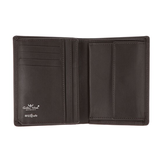 Golden Head Polo Geldbörse RFID Schutz Leder 9 cm