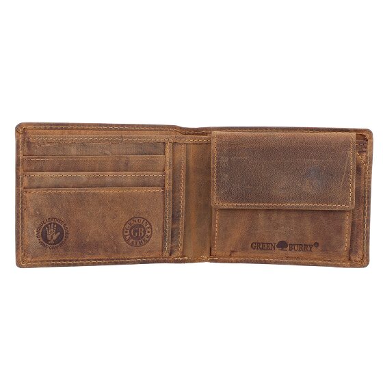 Greenburry Vintage Geldbörse RFID Leder 13 cm