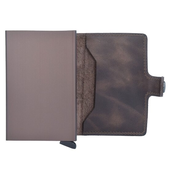 Secrid Miniwallet Vintage Kreditkartenetui Geldbörse RFID Leder 6,5 cm