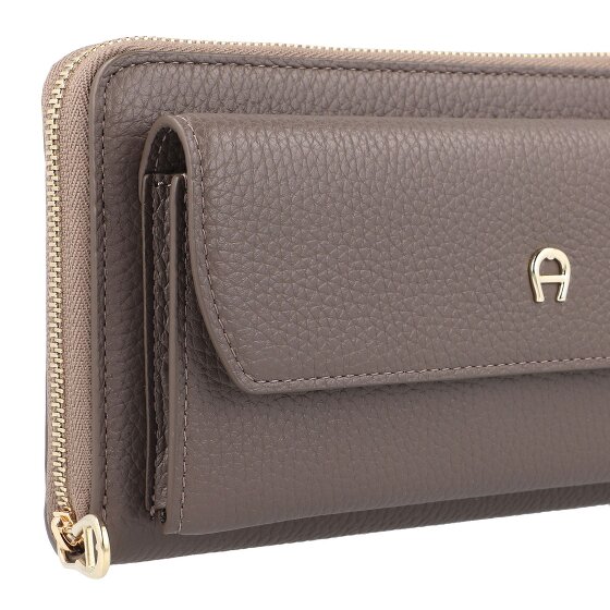 AIGNER Clutch Geldbörse Leder 20 cm