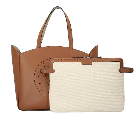 Karl Lagerfeld Circle Shopper Tasche Leder 37 cm