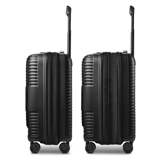 Redolz Essentials 17 2.0 4 Rollen Kabinentrolley 55 cm Laptopfach mit Dehnfalte