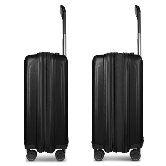 Redolz Essentials 14 4 Rollen Kabinentrolley 55 cm mit Dehnfalte