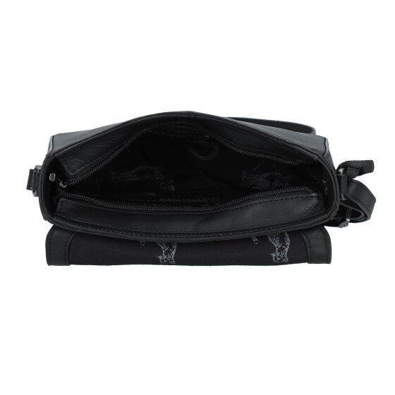 Burkely Nocturnal Nova Umhängetasche Leder 20 cm
