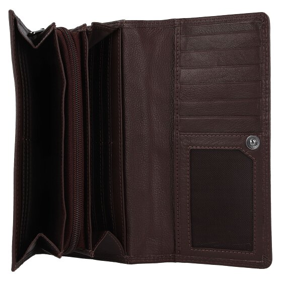 mano Donna Giulia Geldbörse Leder 19,5 cm mano Donna Giulia Geldbörse Leder 19,5 cm