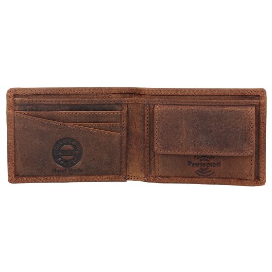 Greenland Nature Montenegro Geldbörse RFID Leder 10,5 cm