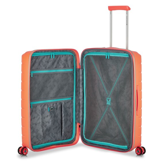 Roncato B-Flying Move 4 Rollen Kofferset 3-teilig mit Dehnfalte