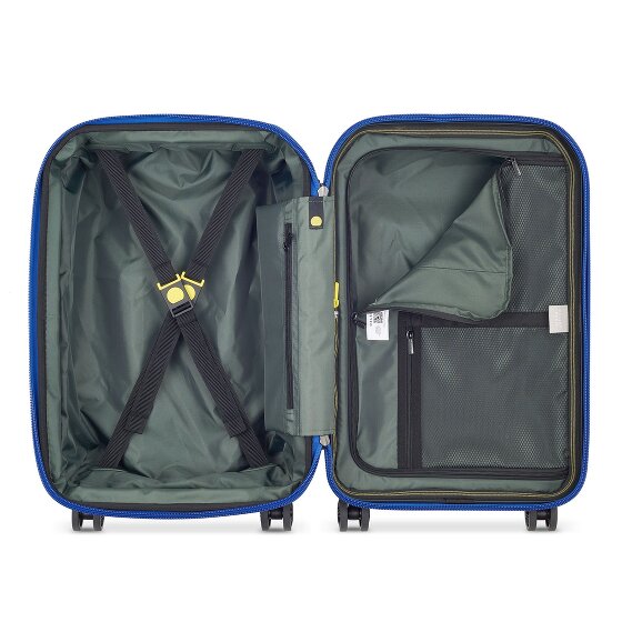 Delsey Paris Rempart 4-Rollen Trolley 55 cm mit Dehnfalte