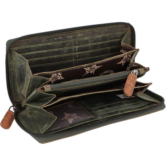 Billy the Kid Hunter Geldbörse RFID Leder 19 cm