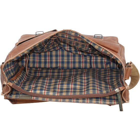 aunts & uncles Hunter Finn Aktentasche Leder 40 cm Laptopfach