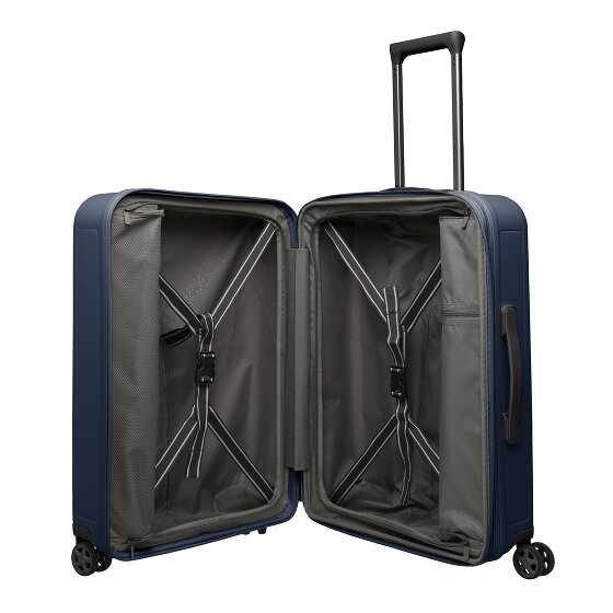 Travelite Panello 4 Rollen Trolley M 65 cm mit Dehnfalte