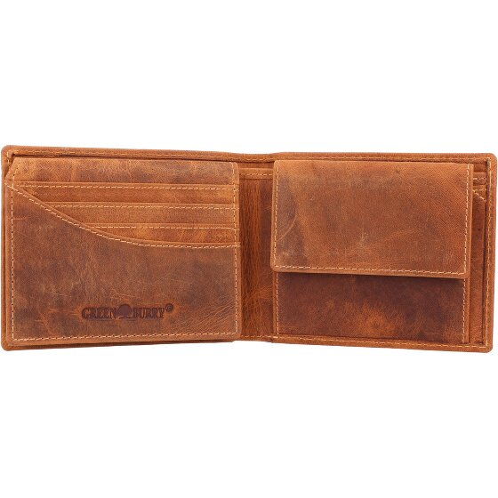 Greenburry Vintage Geldbörse Leder 12 cm