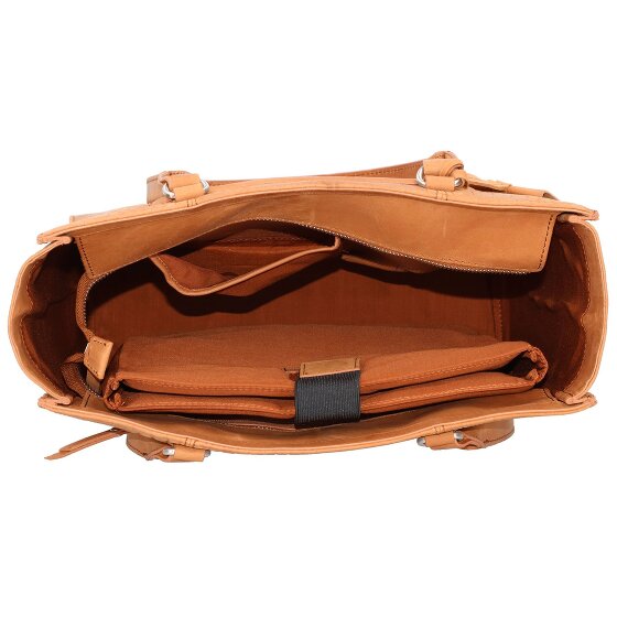 Burkely Casual Cayla Shopper Tasche Leder 33 cm Laptopfach