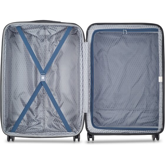 Delsey Paris Air Armour 4-Rollen Trolley 77 cm
