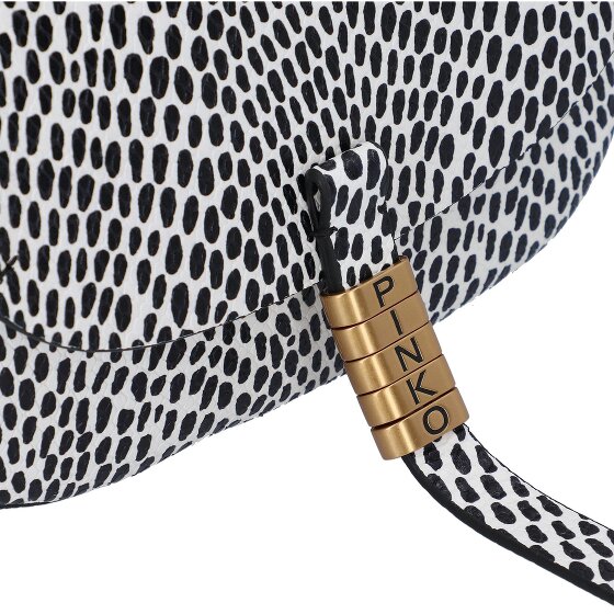 PINKO Saddle Umhängetasche Leder 22 cm
