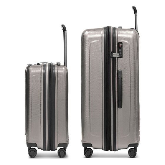 Redolz Essentials 14 4-Rollen Kofferset 2 tlg. Laptopfach mit Dehnfalte