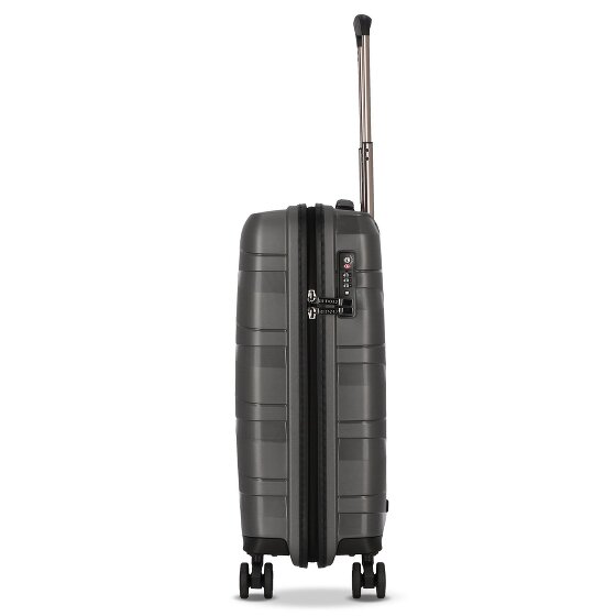 Redolz Essentials 10 CABIN 4 Rollen Kabinentrolley 55 cm