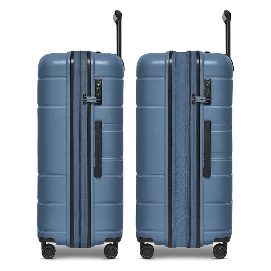 Redolz Essentials 11 4 Rollen Trolley 76 cm mit Dehnfalte