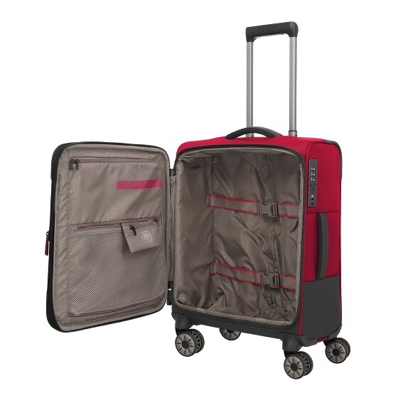 Travelite Crosslite 4 Rollen Kabinentrolley S 55 cm