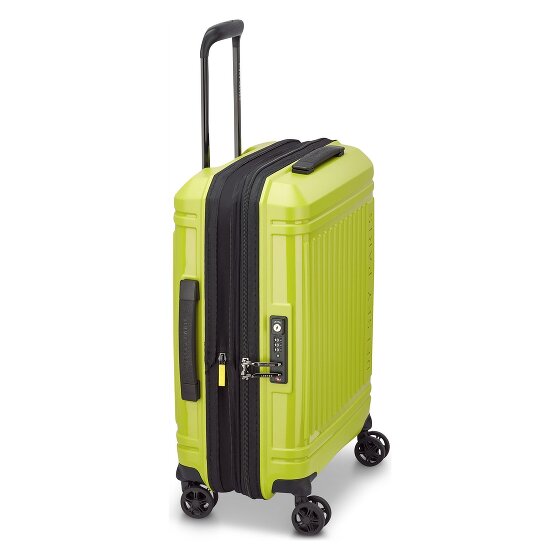 Delsey Paris Lutece Se 4 Rollen Kabinentrolley 55 cm mit Dehnfalte