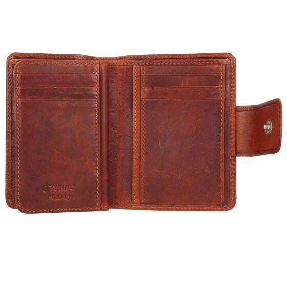 Esquire Dallas Geldbörse RFID Leder 12,5 cm