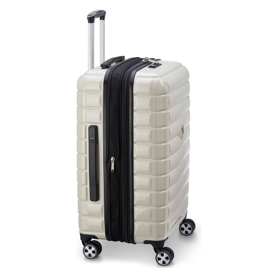 Delsey Paris Shadow 5.0 4 Rollen Trolley 66 cm mit Dehnfalte