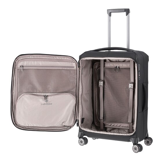 Travelite Priima 4 Rollen Trolley 68 cm mit Dehnfalte Travelite Priima 4 Rollen Trolley 68 cm mit Dehnfalte