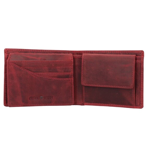 Greenburry Vintage Geldbörse Leder 13 cm