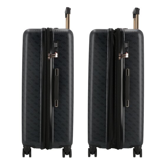 Guess Jesco 4 Rollen Trolley 77 cm mit Dehnfalte
