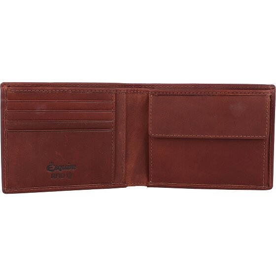 Esquire Dallas Geldbörse RFID Leder 12 cm