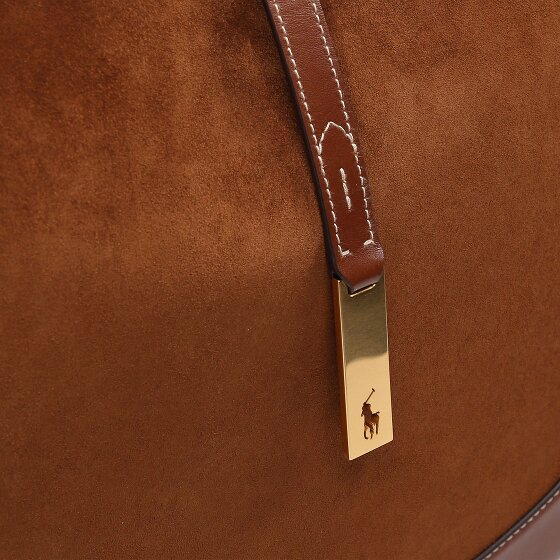 POLO RALPH LAUREN Polo ID Handtasche Leder 42.5 cm