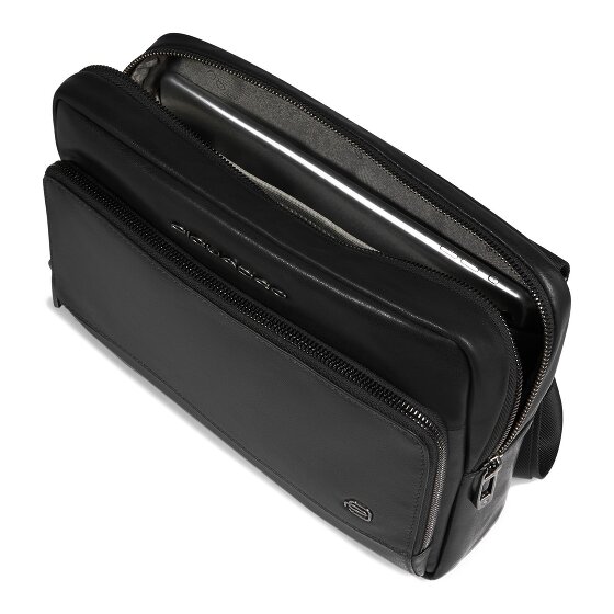 Piquadro Philip Umhängetasche Leder 27 cm
