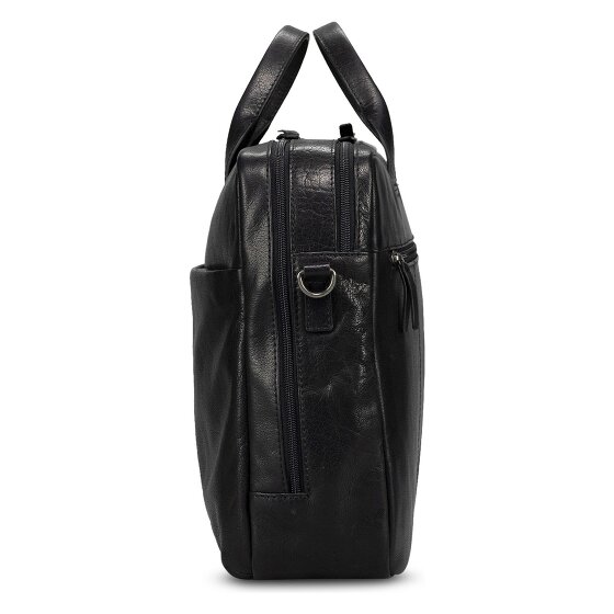 Jost Glasgow Aktentasche Leder 40 cm Laptopfach