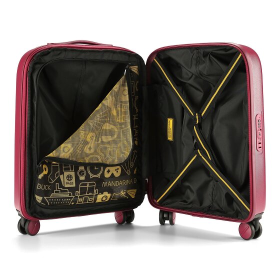 Mandarina Duck Logoduck + 4 Rollen Kabinentrolley S 55 cm