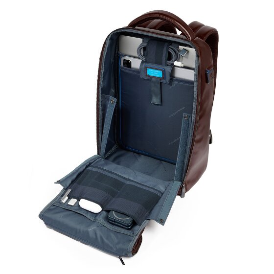 Piquadro Blue Square Daypack Leder 29 cm Laptopfach
