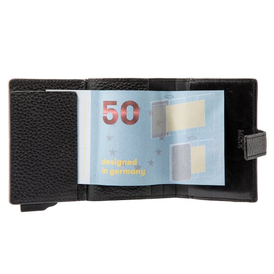 Joop! Cardona C-Three Kreditkartenetui RFID Schutz Leder 7 cm