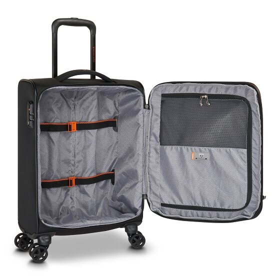 Roncato Metropolitan 4 Rollen Kabinentrolley 55 cm mit Dehnfalte