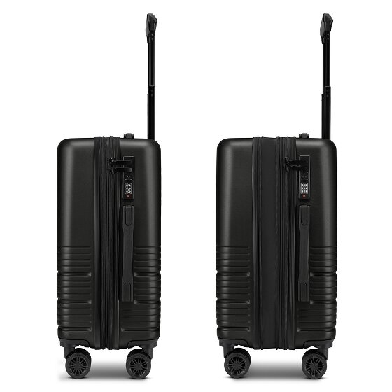 camel active Hanoi 4 Rollen Kabinentrolley S 55 cm mit Dehnfalte