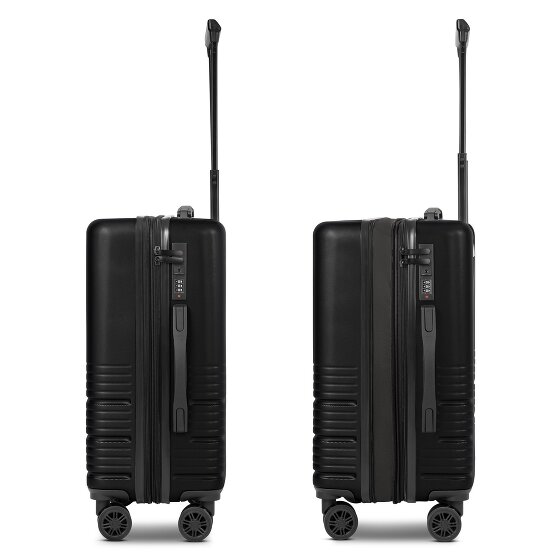camel active Hanoi 4 Rollen Kabinentrolley S 56 cm mit Dehnfalte