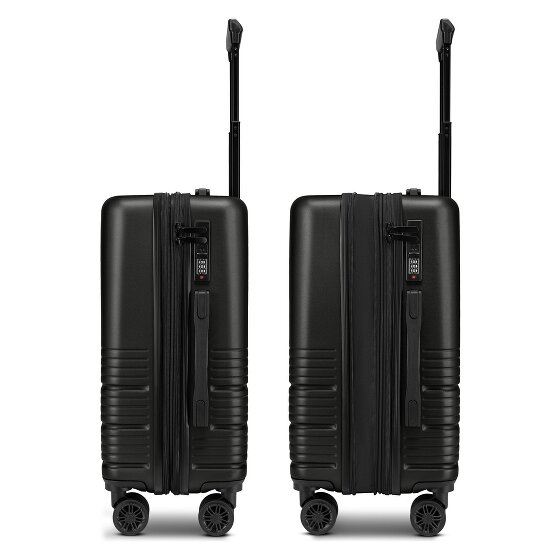 camel active Hanoi 4 Rollen Kabinentrolley S 55 cm mit Dehnfalte