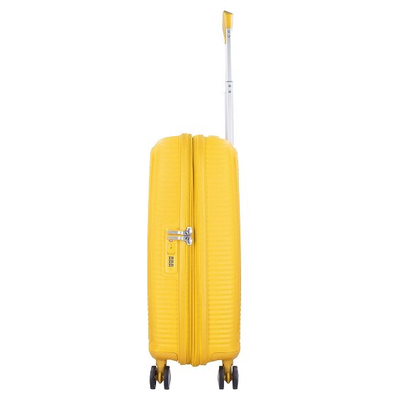 American Tourister Soundbox 4 Rollen Kabinentrolley 55 cm mit Dehnfalte