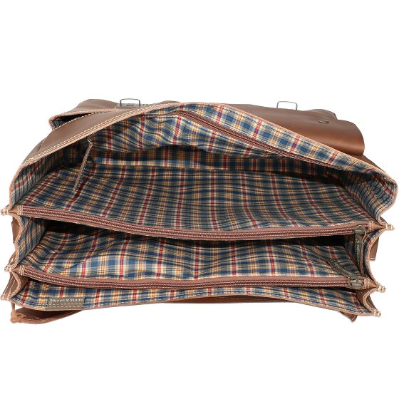 aunts & uncles Hunter Big Finn Aktentasche Leder 40 cm Laptopfach