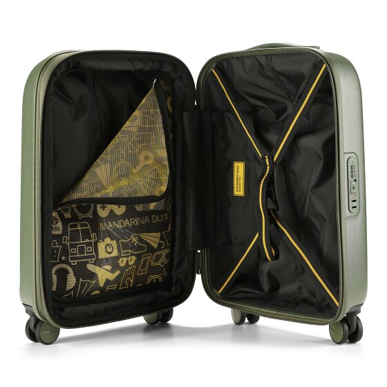 Mandarina Duck Logoduck 4-Rollen Kabinentrolley 55 cm